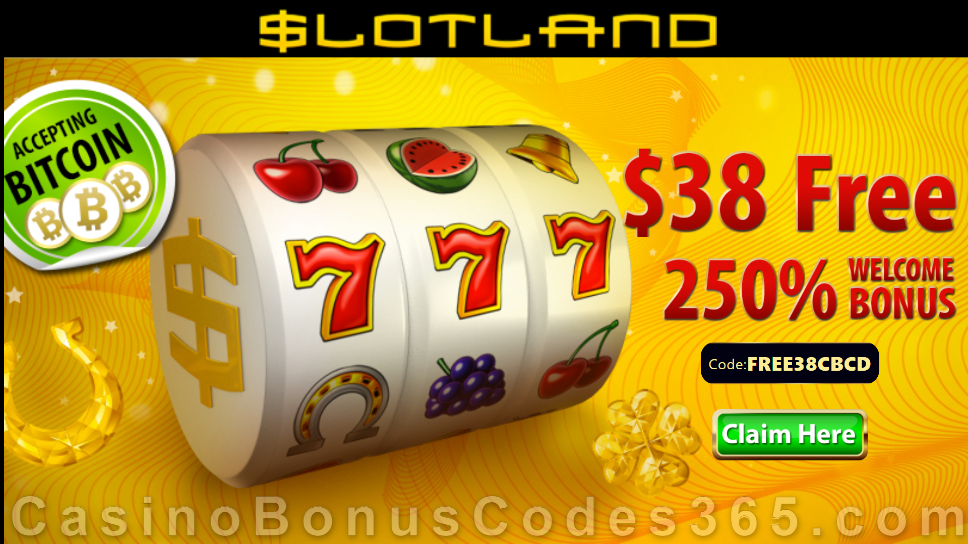Slotland Welcome Bonus Code